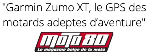 Critique du GPS Garmin Zumo XT - Moto 80