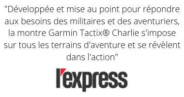 Critique l'Express Garmin Tactix Charlie